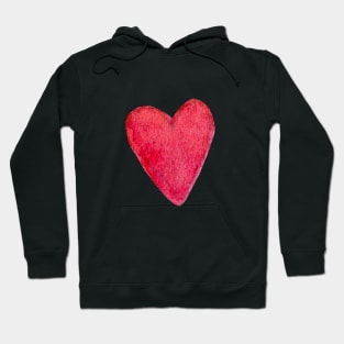 red heart Hoodie